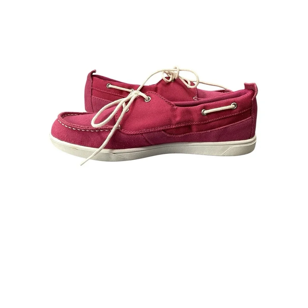 Timberland Girls Pink Suede Penny loafer style |‎ Size 5.5
